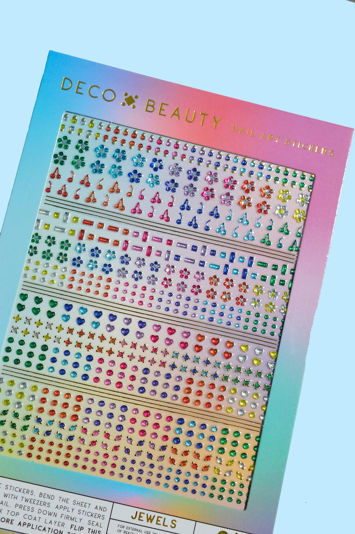 Nail Art Stickers - JEWELS