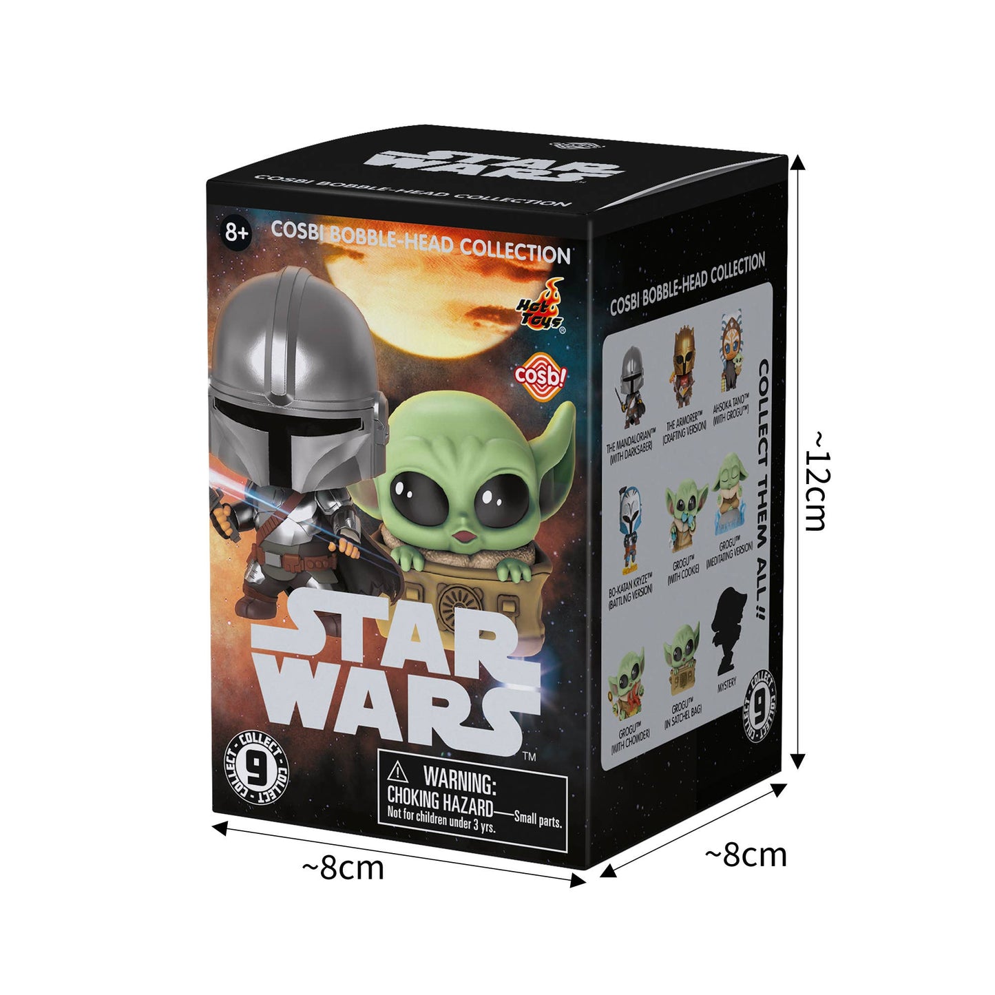 Star Wars Cosbi Bobble-Head Collection Series 3 - Case of 8