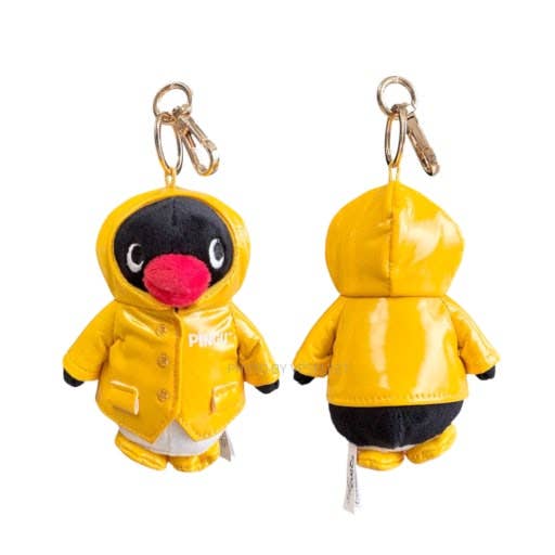 Restock! Pingu Raincoat Plush Keychain
