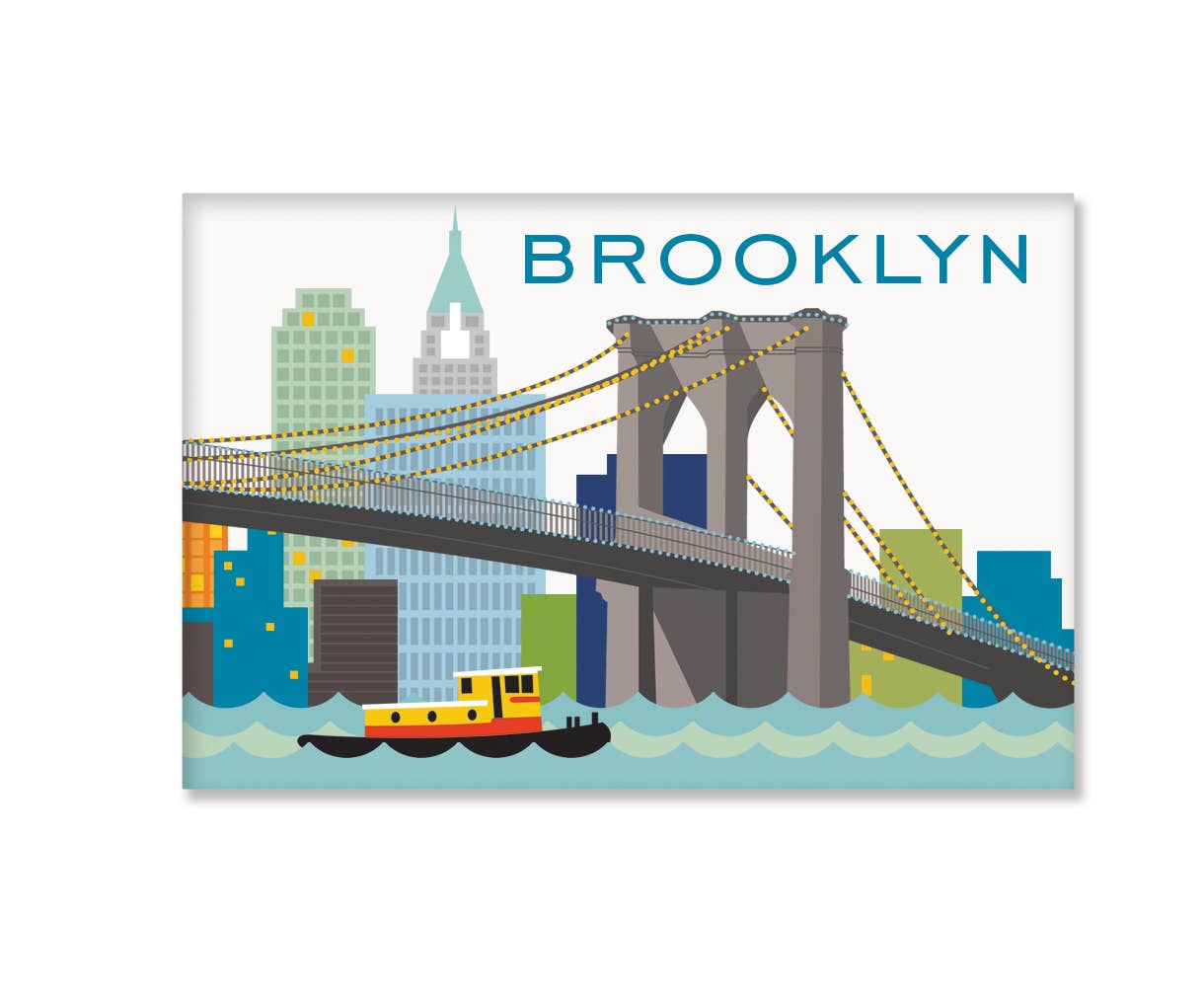 Brooklyn Skyline Magnet