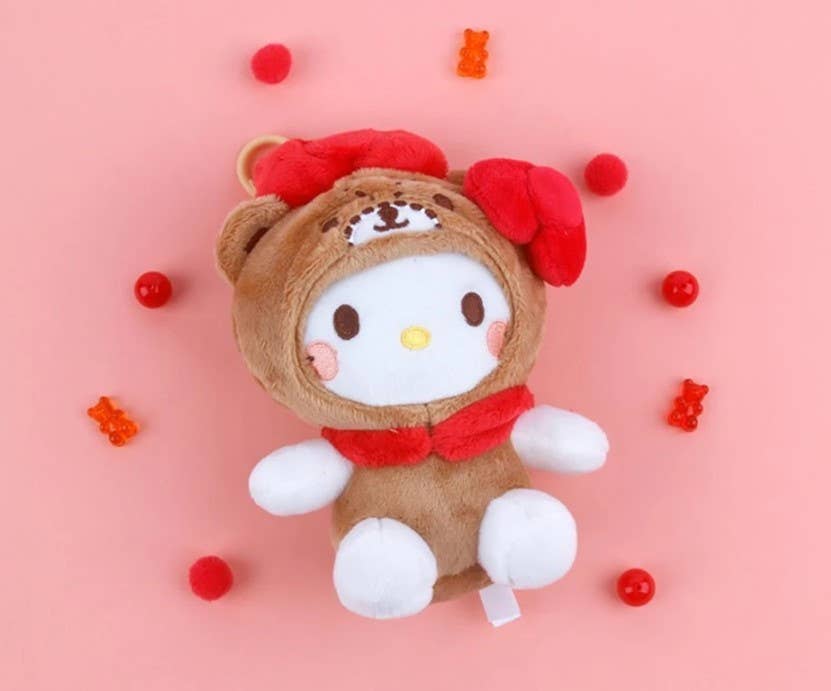 K_Wonderland - Sanrio Costume Characters Plush Bag Cham, Key Chains
