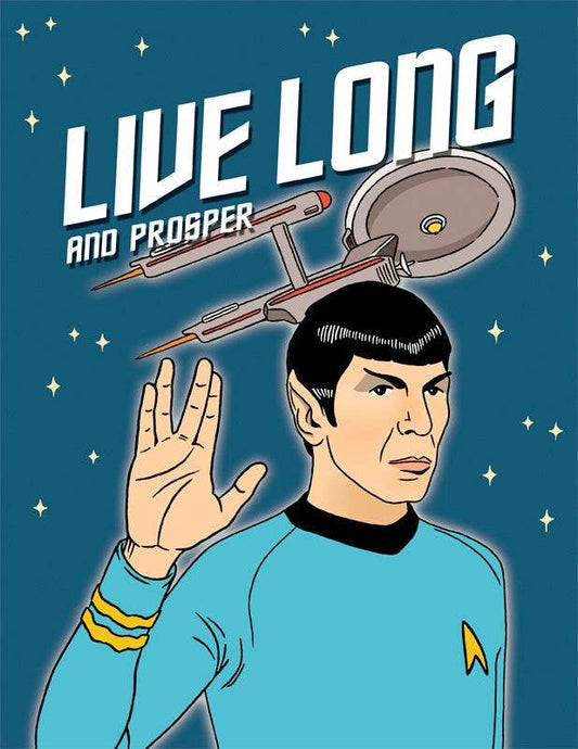 THE FOUND - Live Long and Prosper Birthday Card