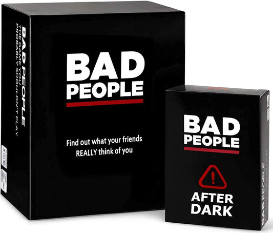 BAD PEOPLE: Base Game + The After Dark Expansion Pack Set