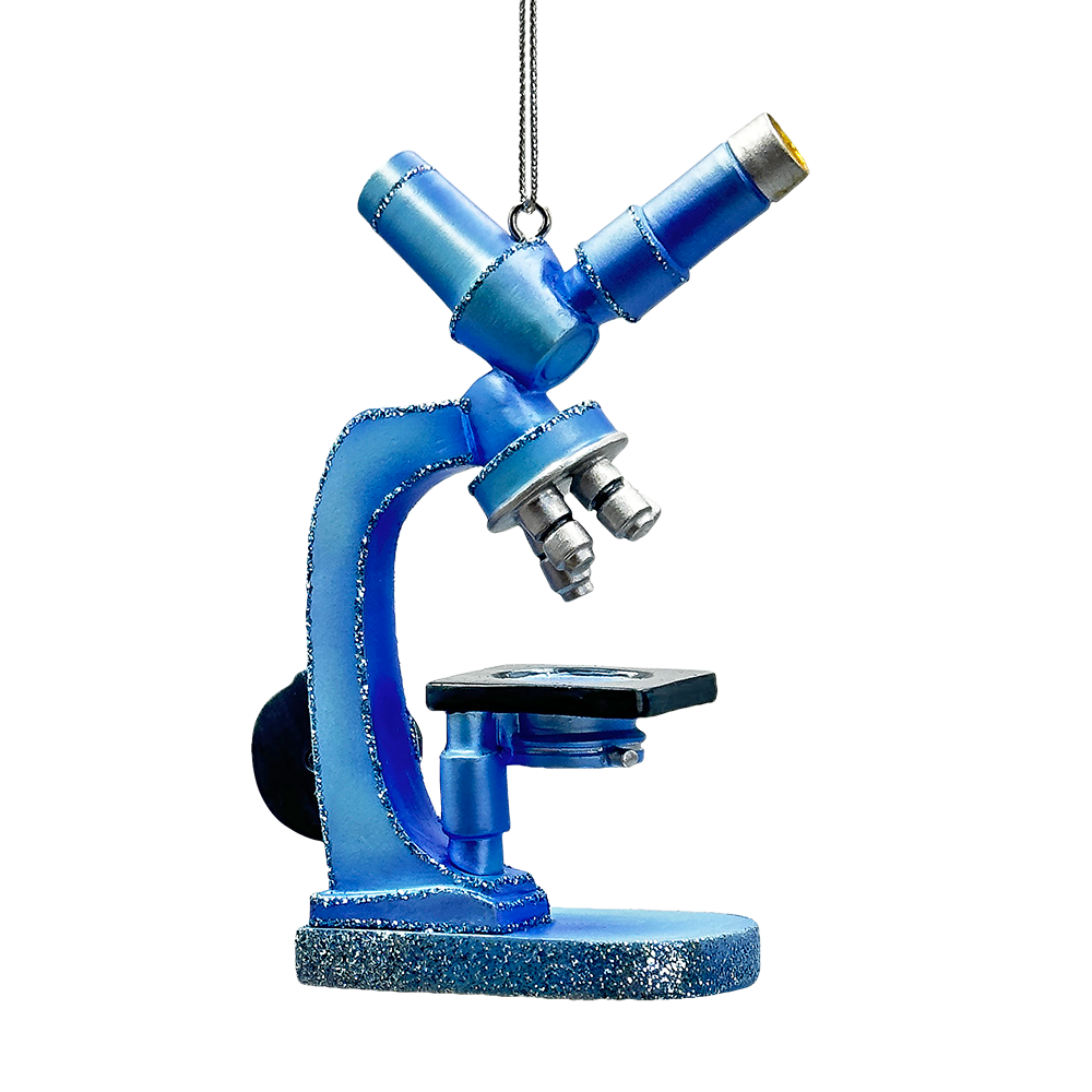 Microscope Lab Magic Science Ornament, Scientist Gift
