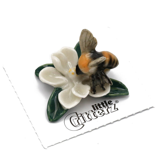 Little Critterz - Magnolia Bumblebee Porcelain Miniature