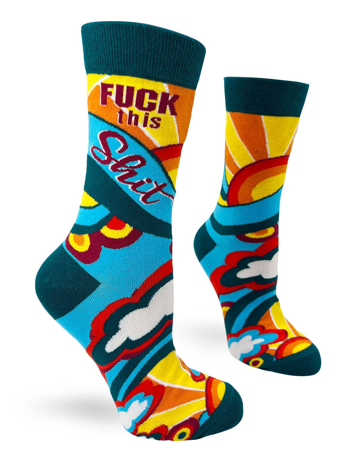 Fuck This Shit Ladies' Crew Socks