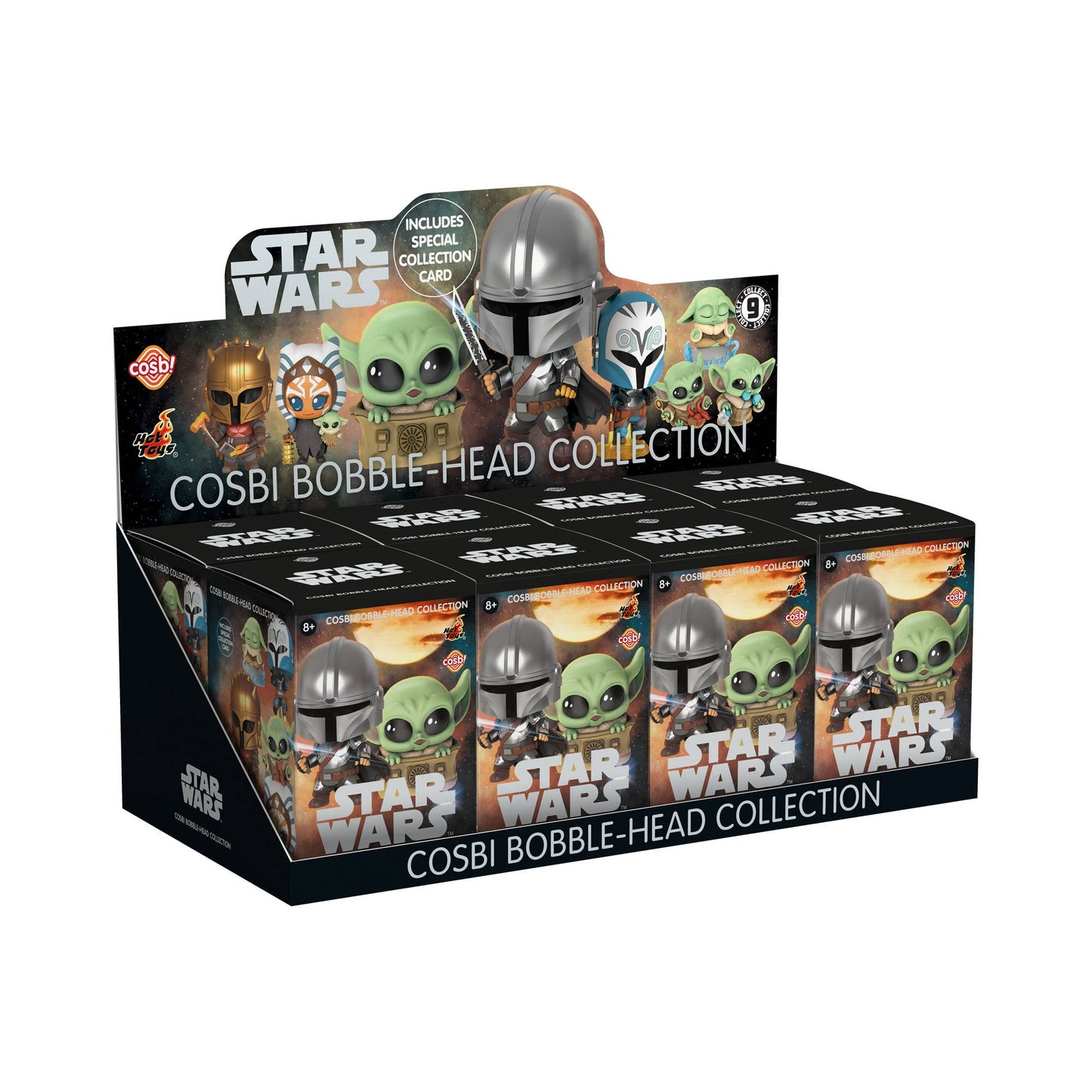 Star Wars Cosbi Bobble-Head Collection Series 3 - Case of 8