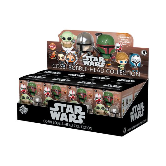 Star Wars Cosbi Bobble Head Collection - Case of 8 Blind Box