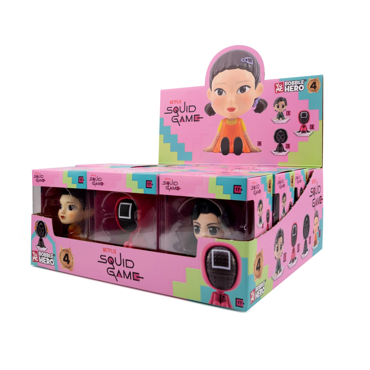 Squid Game Bobble Hero - Window Box CDU