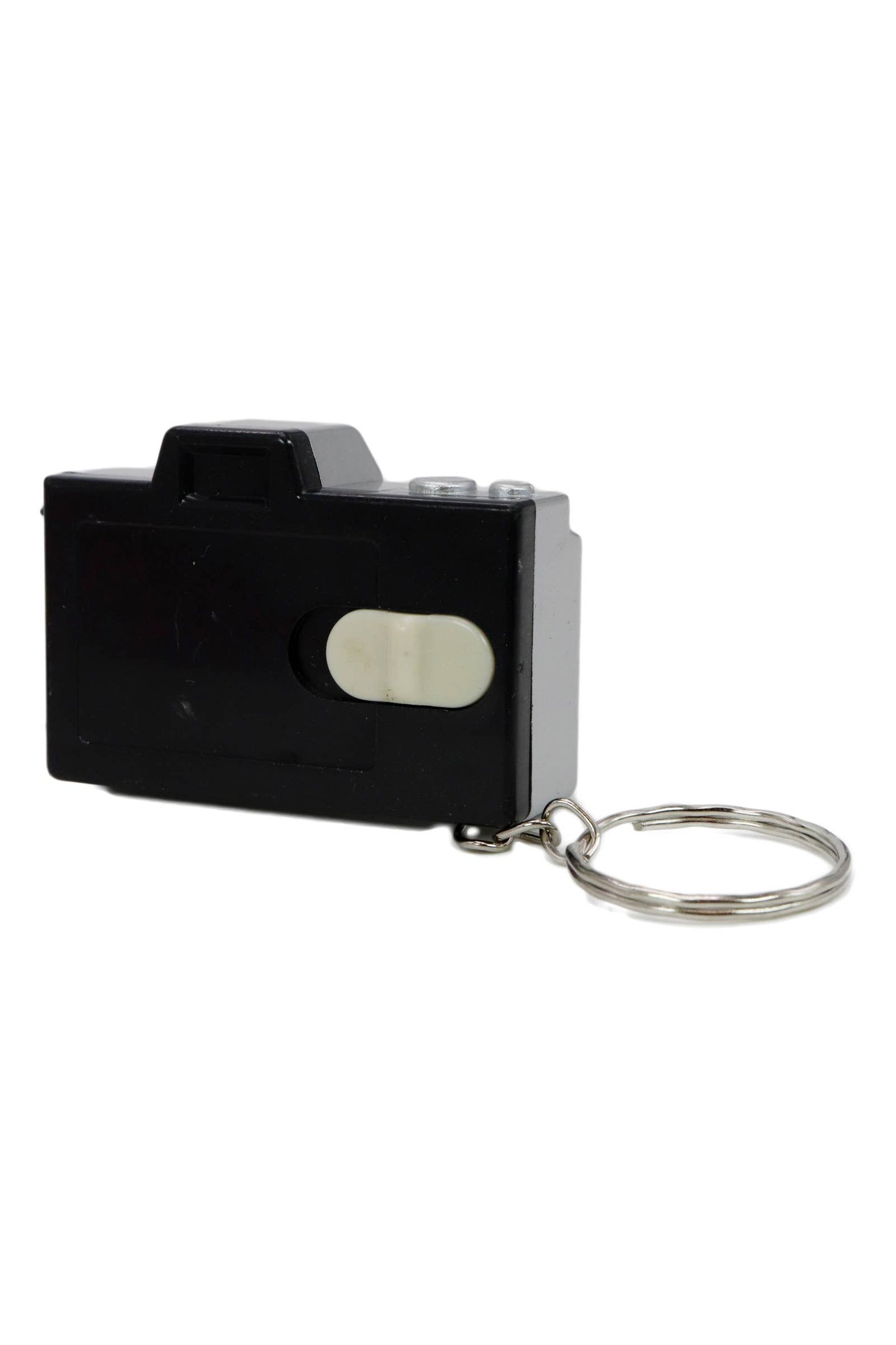Retro Camera Red & Blue Light Flashing Key Chain