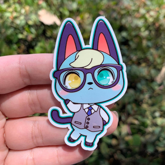 Trash Goblin - Raymond Animal Crossing Vinyl Sticker / New Horizons / ACNH / Waterproof
