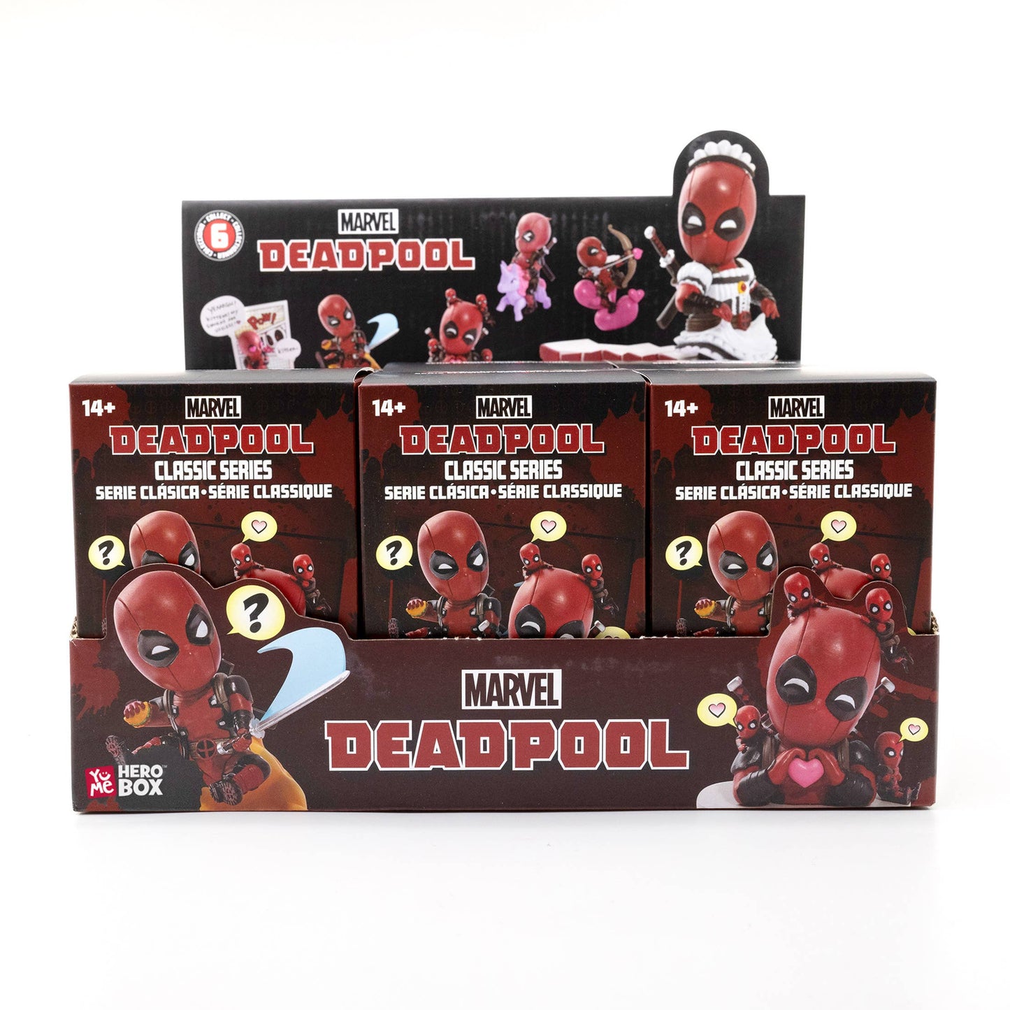 Marvel Deadpool Classic Series Hero Box - Blind Box CDU