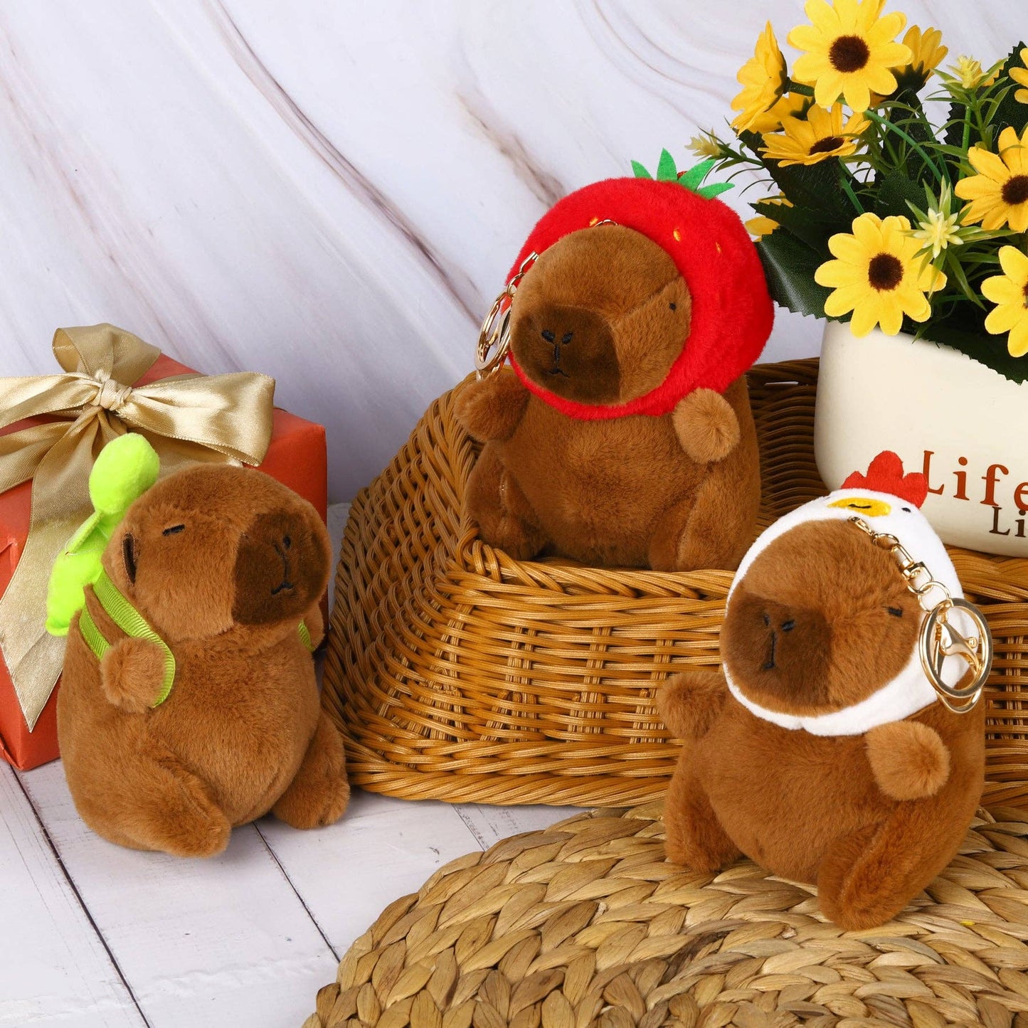 CapyFun - Capybara Plush Keychain