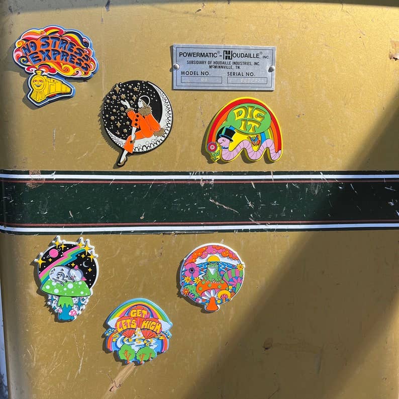 Astral Weekend - Cowboy Howdy Frog Rubber Magnet