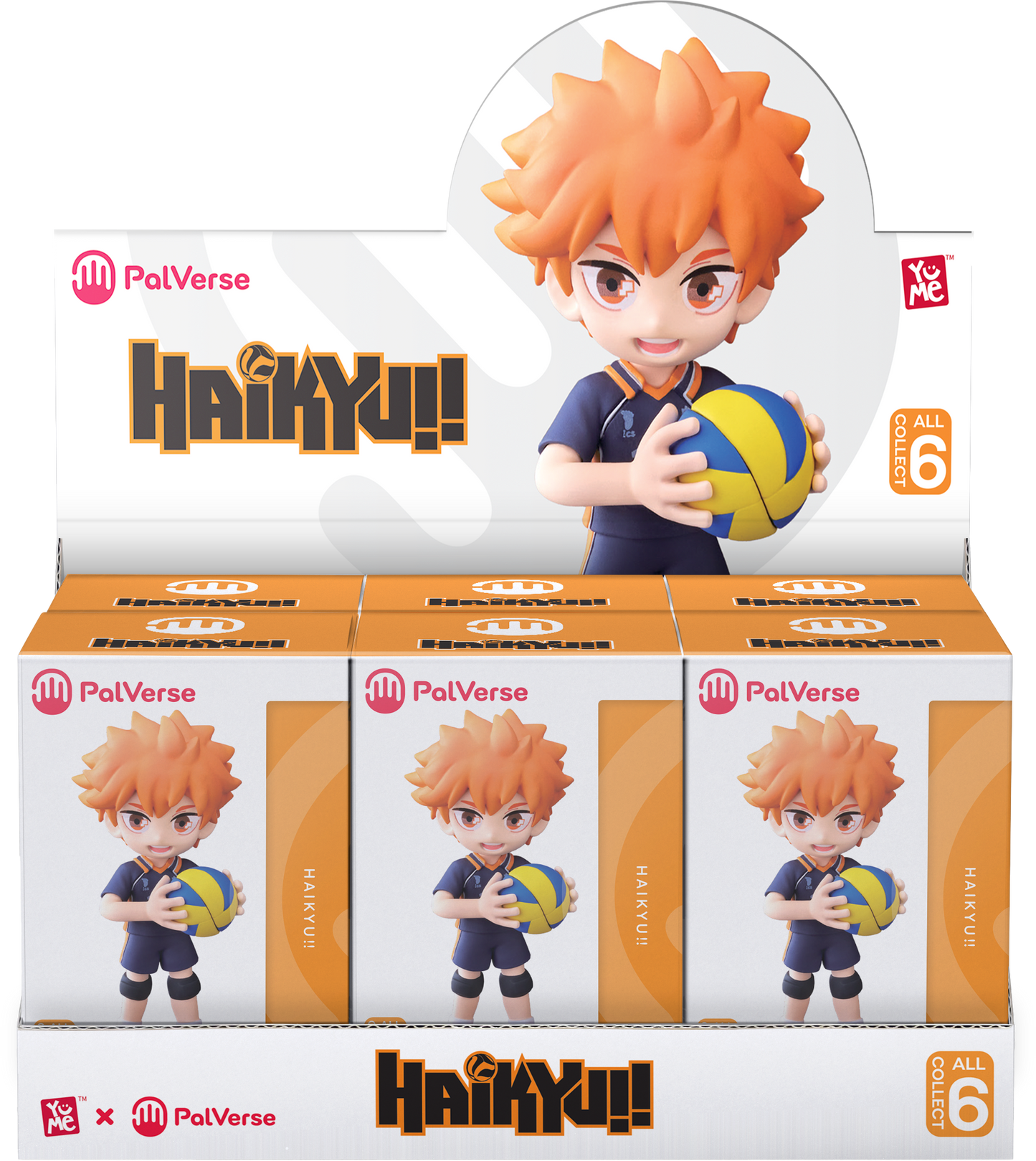 Toys Matter Inc. - Haikyu!! 3.5" Anime Figures - Blind Box CDU