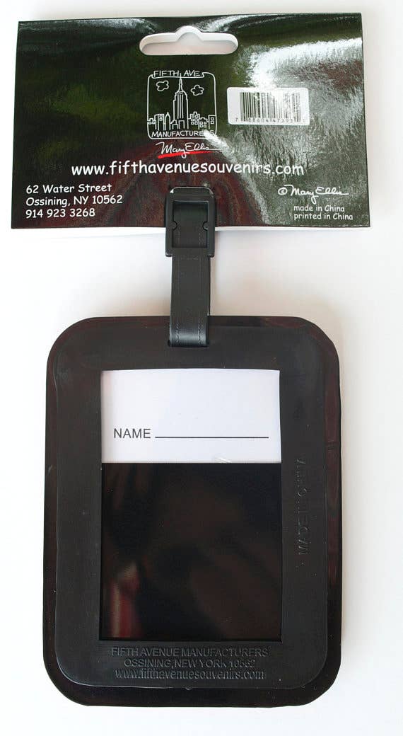 Sunglasses 3-D Luggage Tag | Beach Vacation Bag ID Tag