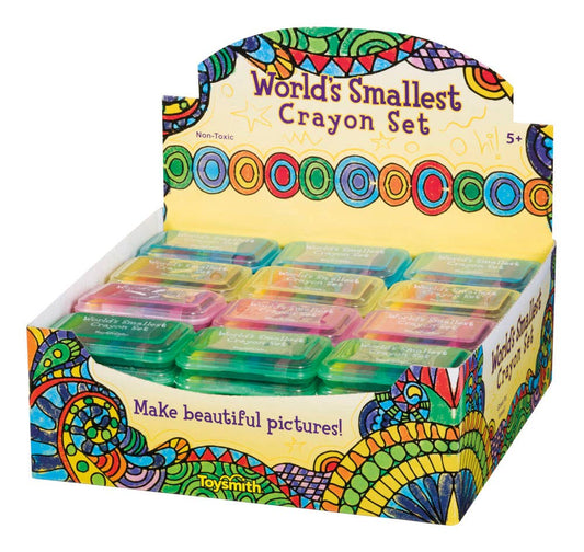 2.5" Mini Crayon Set, Travel Size, Gift Bag Idea