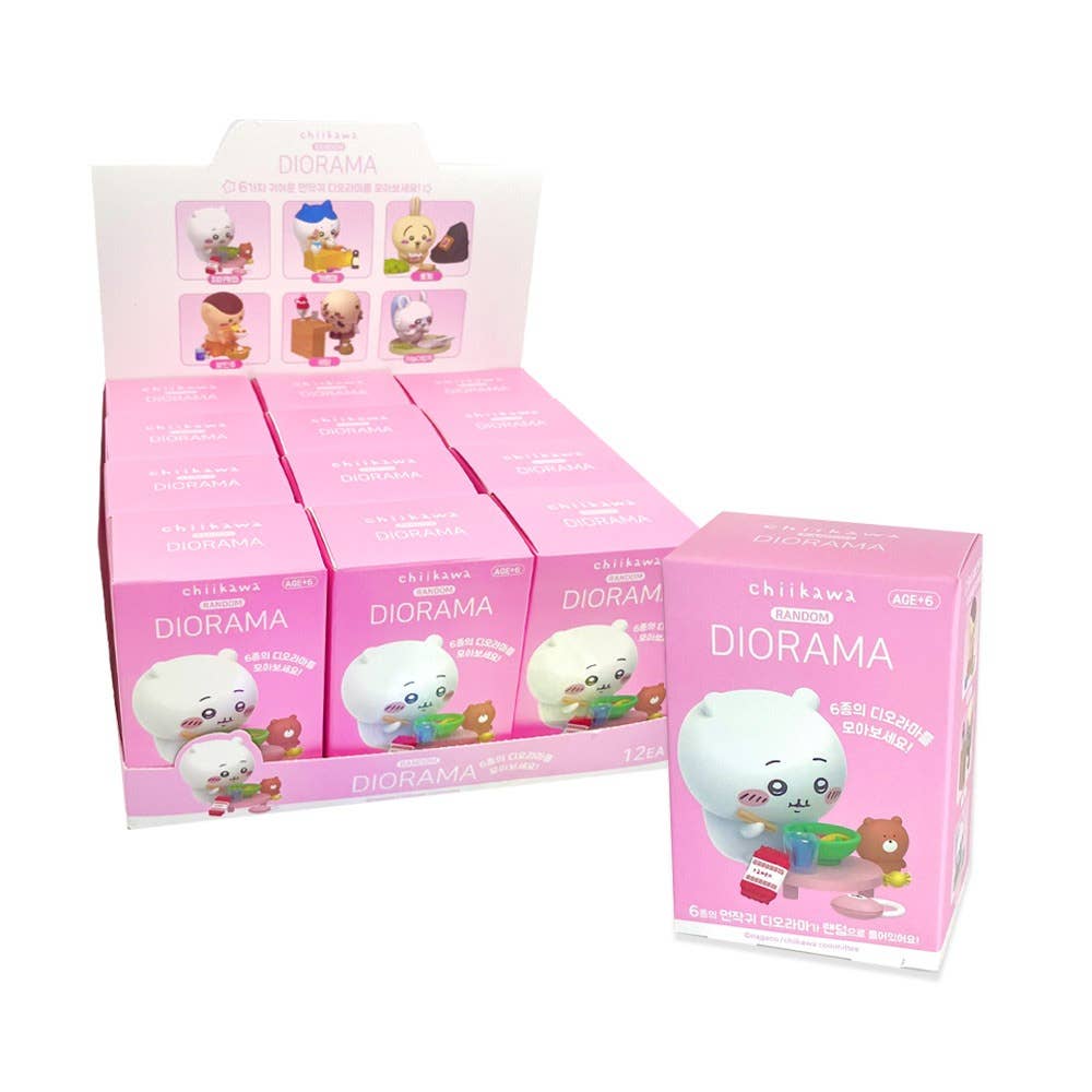 K-Wonderland - Chiikawa Random Diorama Figure Set Blind Box