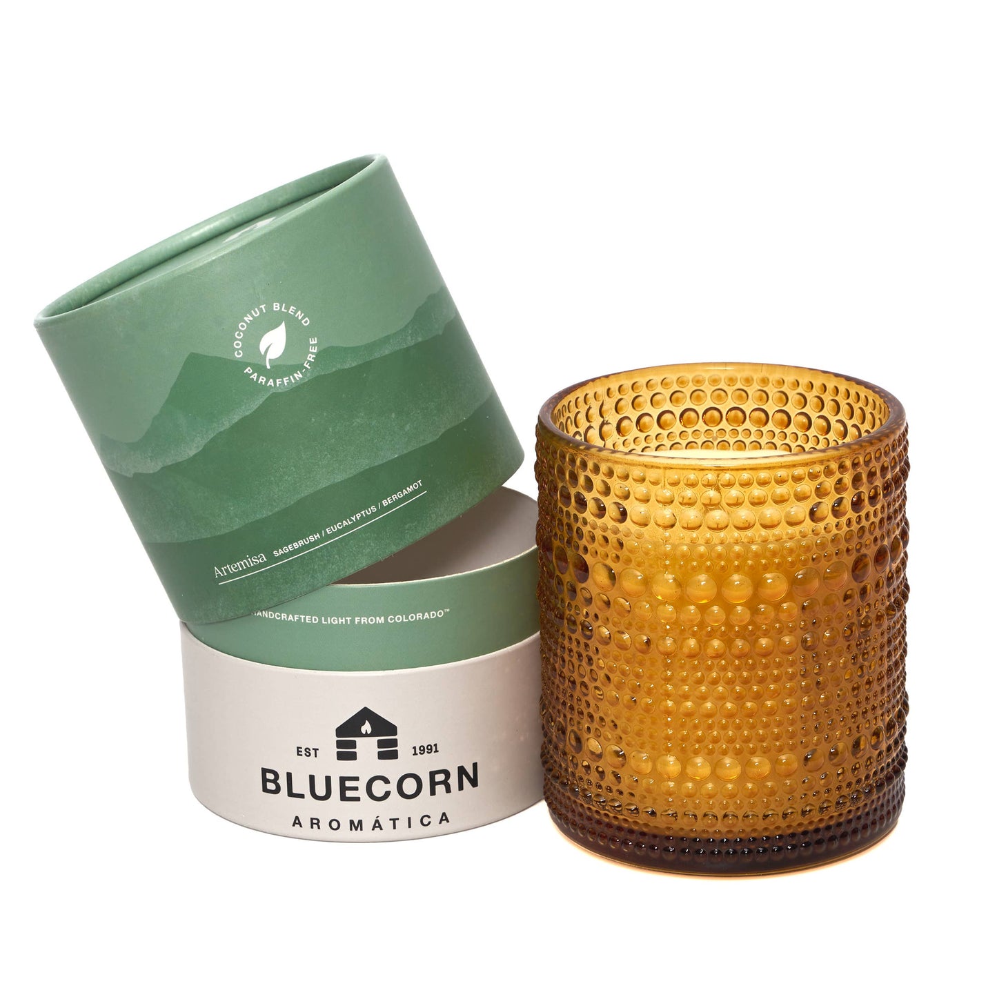 Artemisa Scented Candle — Sage, Bergamot, Citrus & Cedarwood