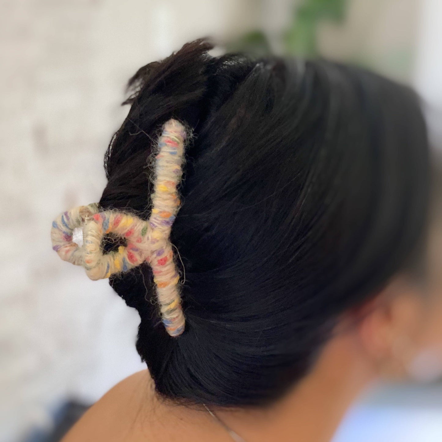 Ellison+Young - Confetti Yarn Hair Claw