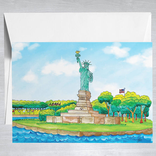 Statue of Liberty -NYC- Greeting Card