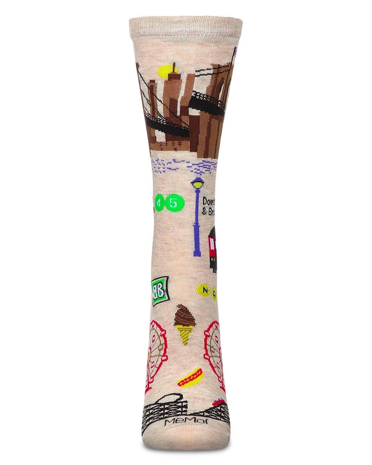 Women's Brooklyn Rayon from Bamboo Crew Socks