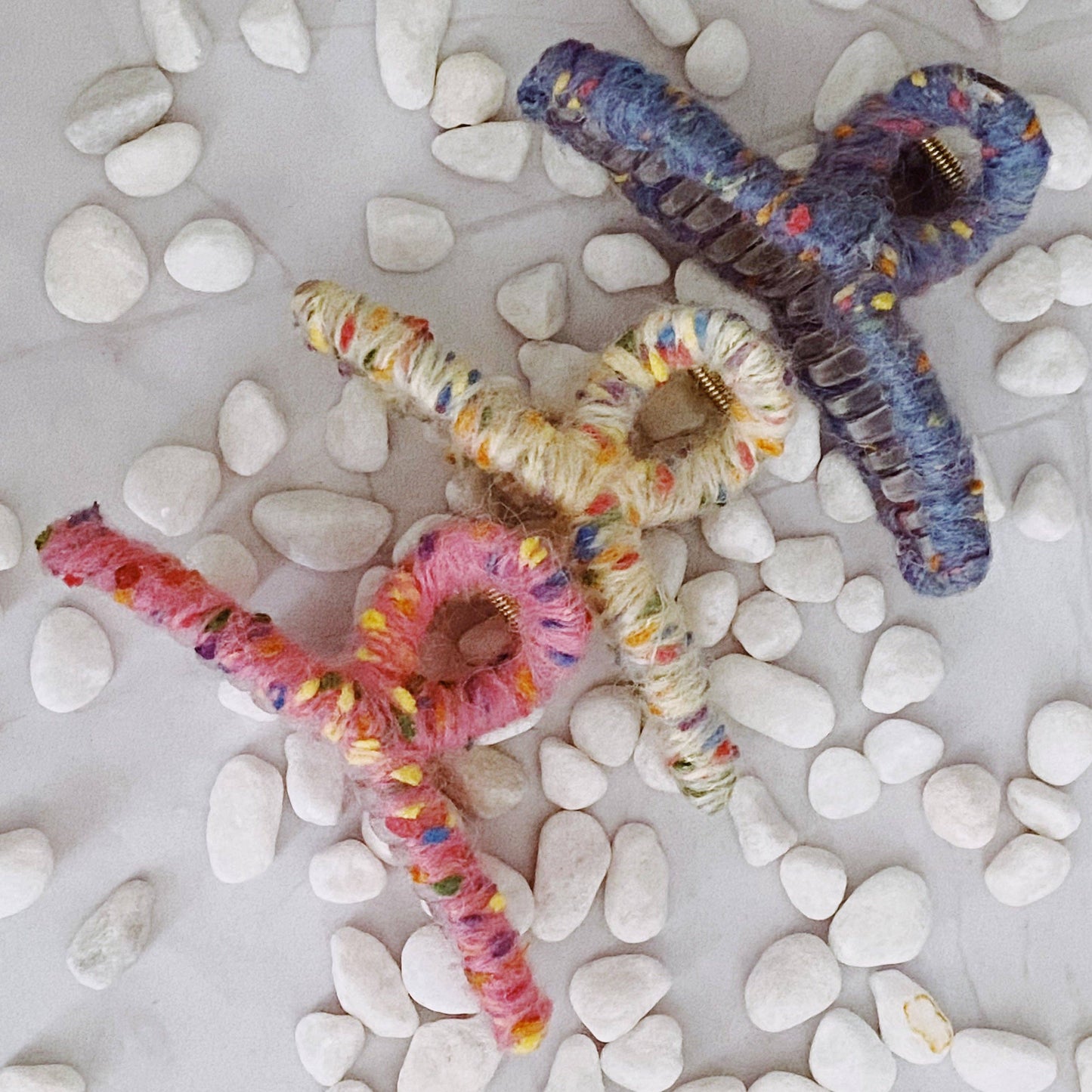 Ellison+Young - Confetti Yarn Hair Claw