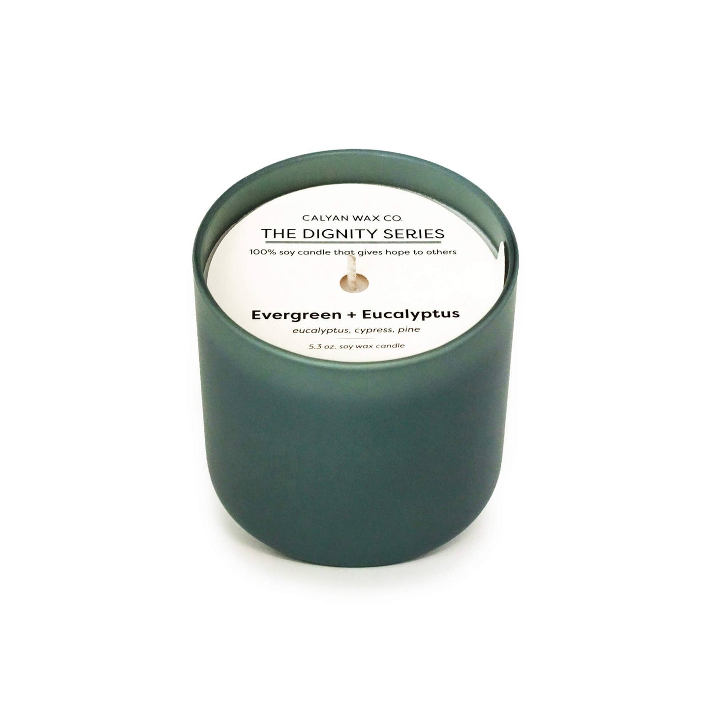 Evergreen + Eucalyptus - Dignity Series Soy Candle