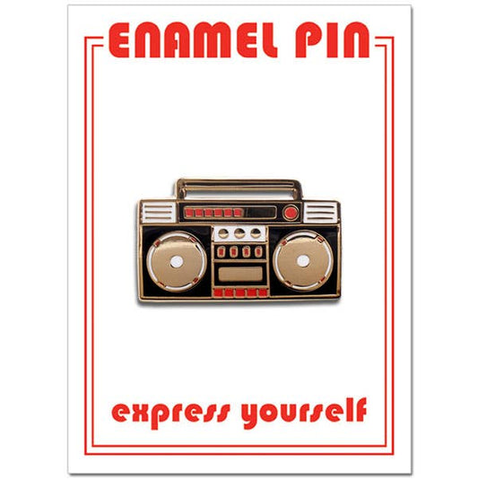 Boombox Pin