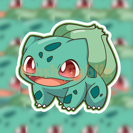 Bulbasaur Chibi Sticker