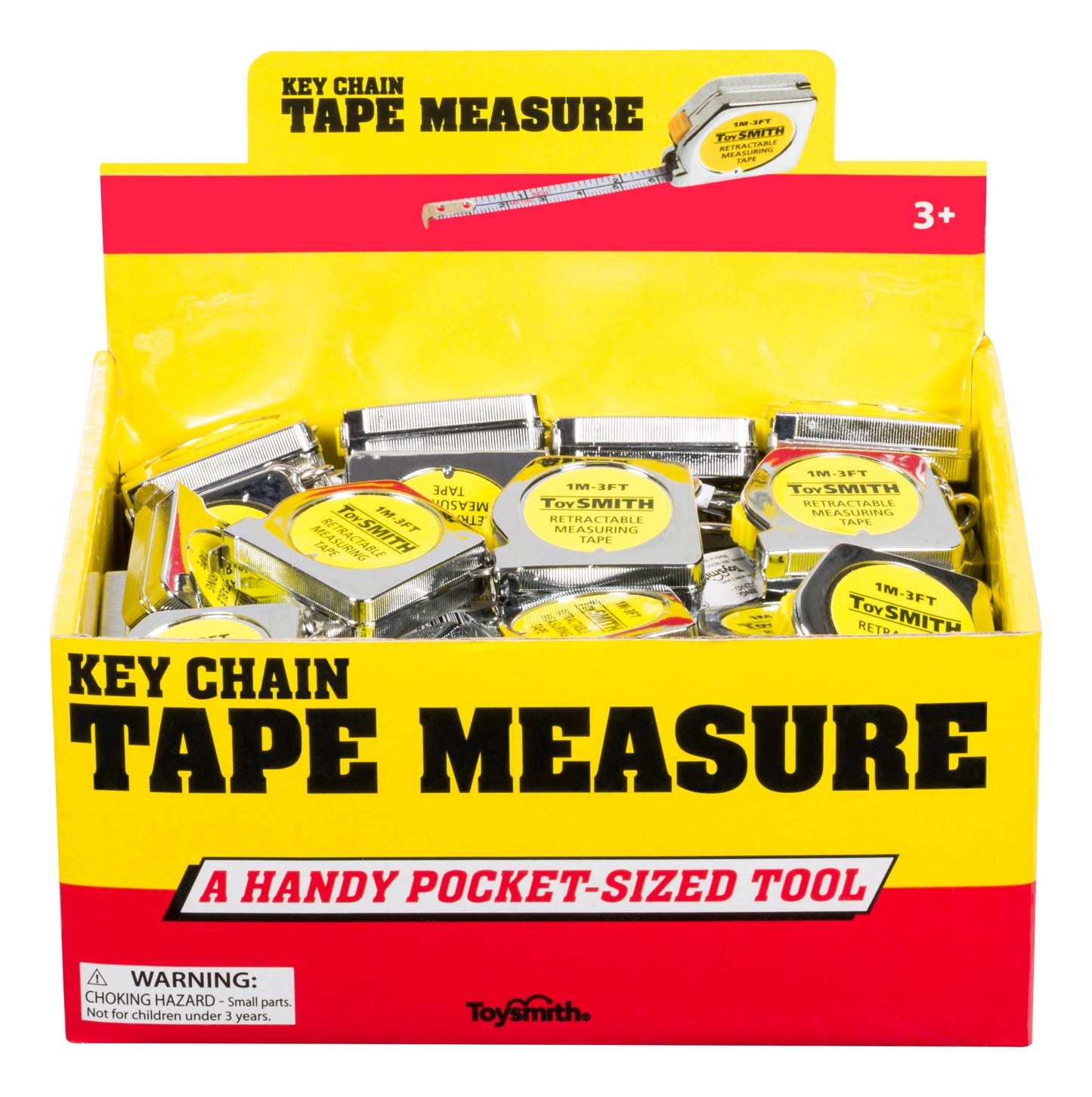 Key Chain Tape Measure, Small 1.25"