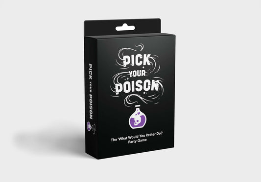 PICK YOUR POISON | ON-THE-GO EDITION: Tuck Box Family Game