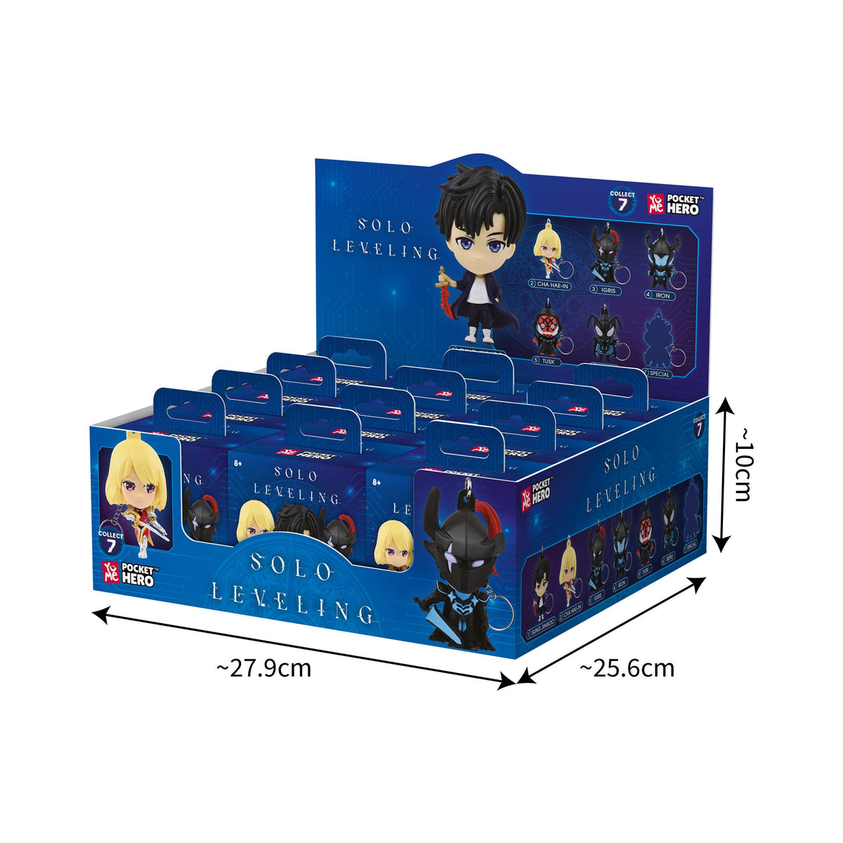 YuMe Solo Leveling Pocket Hero Blind Box Series 1