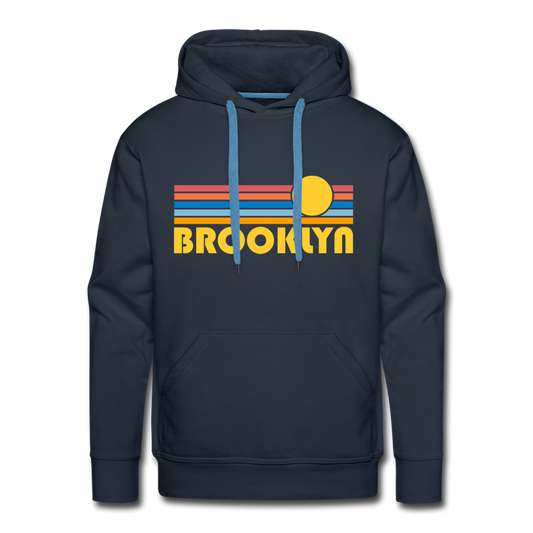 Premium Brooklyn, New York Hoodie - Retro  Brooklyn