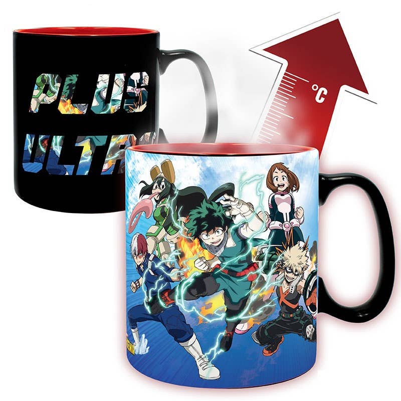 ABYstyle - My Hero Academia Heroes Heat Change Mug 16 Fl Oz