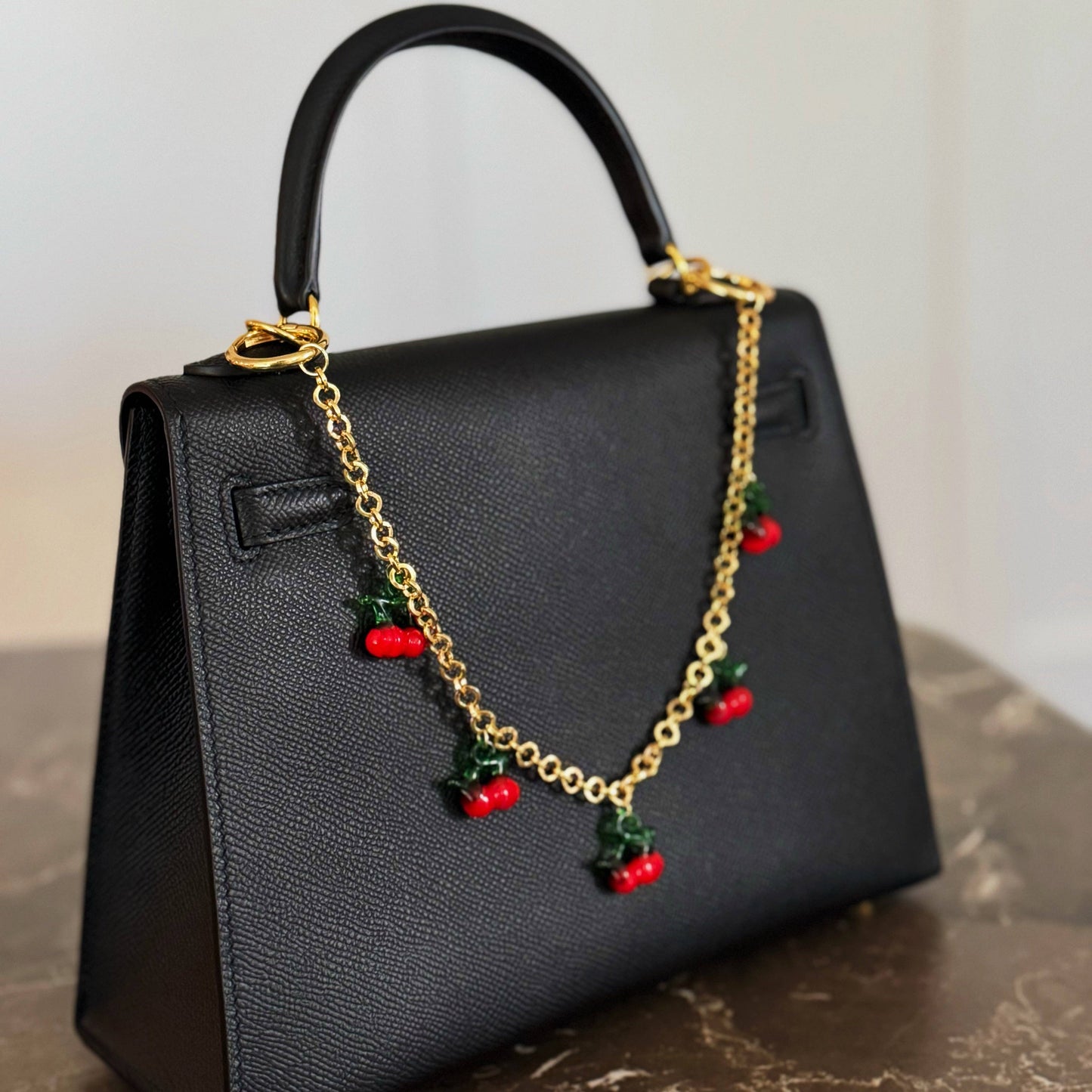 Ellison+Young - Sweet Cherry Drops Bag Charm