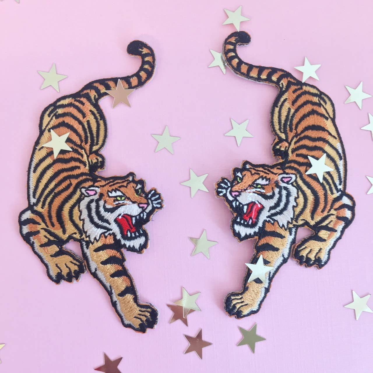 Wildflower + Co. - Tiger Patches Set of 2