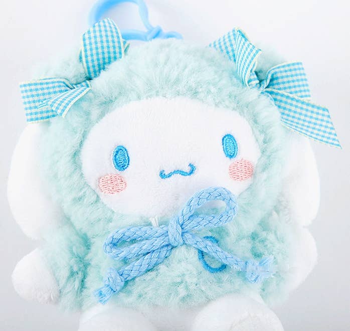 K_Wonderland - Sanrio Fluffy Bearhood costume bag charm/ key ring