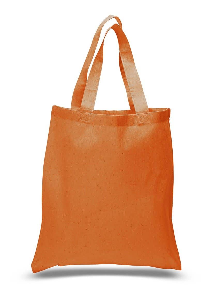 TBF Natural Cotton Canvas Basic Tote Bags Bulk - TB100