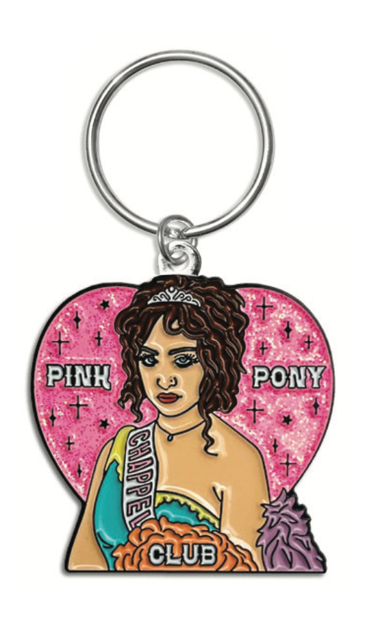Chap Pink Pop Star Keychain