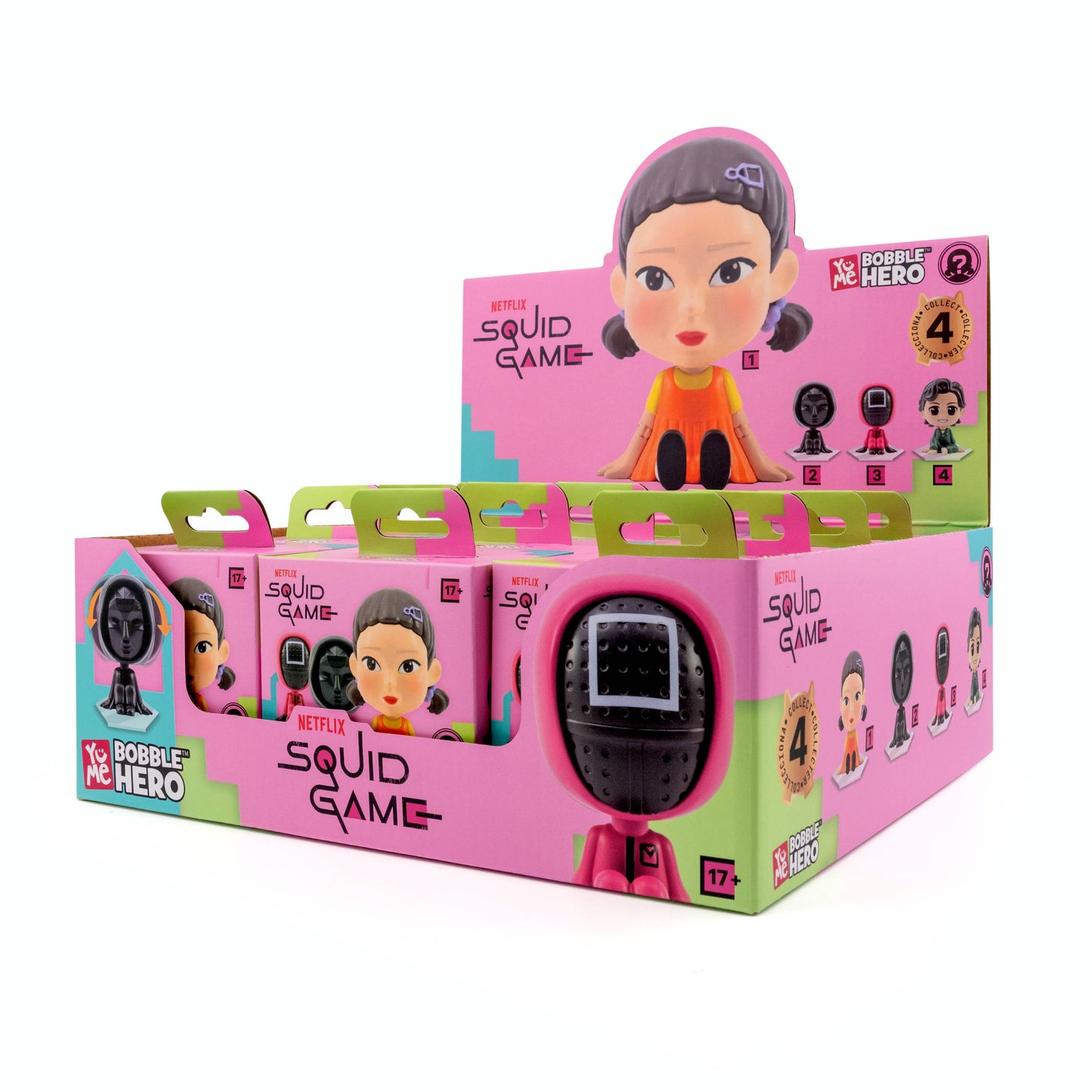 Toys Matter Inc. - Squid Game Bobble Hero - Blind Box CDU