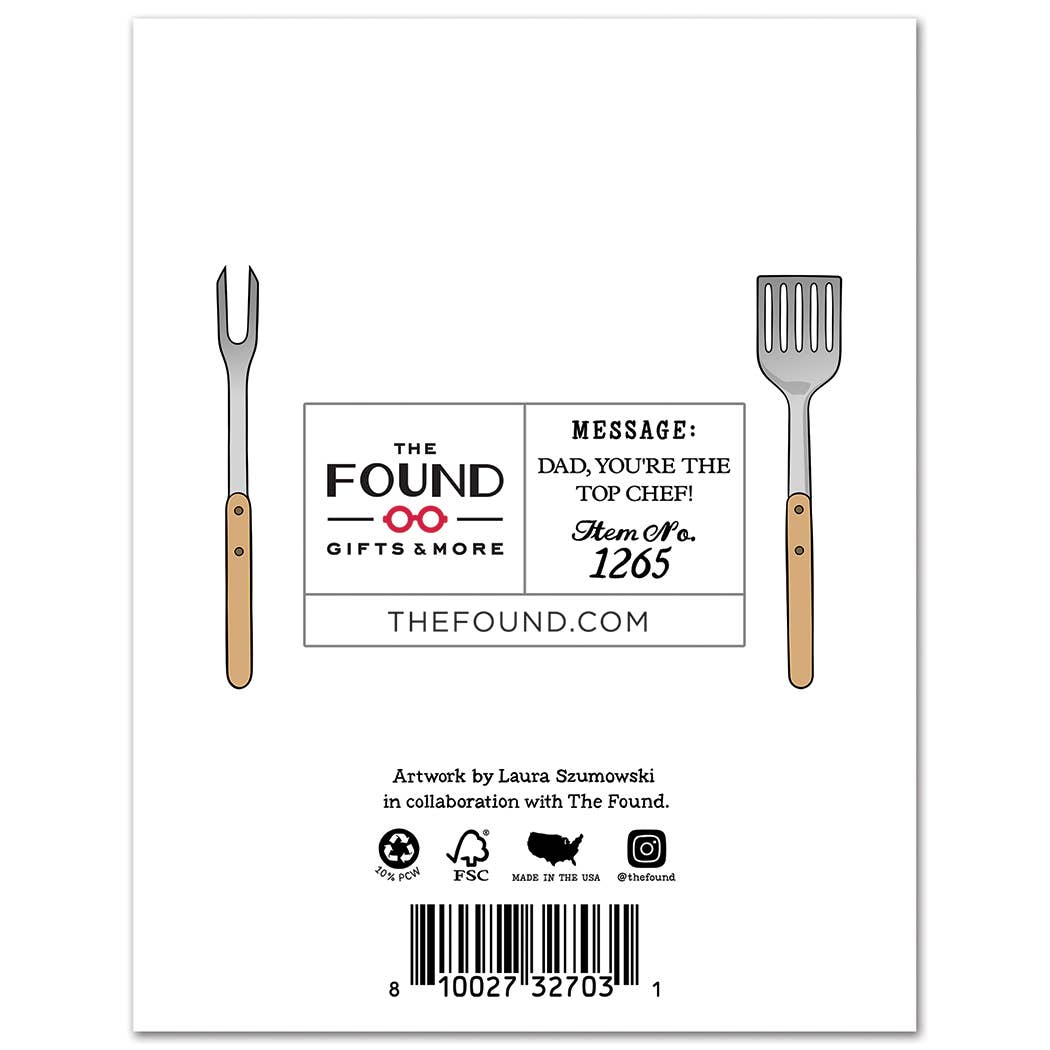 THE FOUND - Yes, Chef Father's Day Card