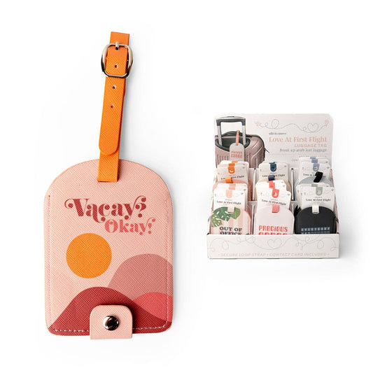 DM Merchandising - Olivia Moss Love At First Flight Luggage Tag