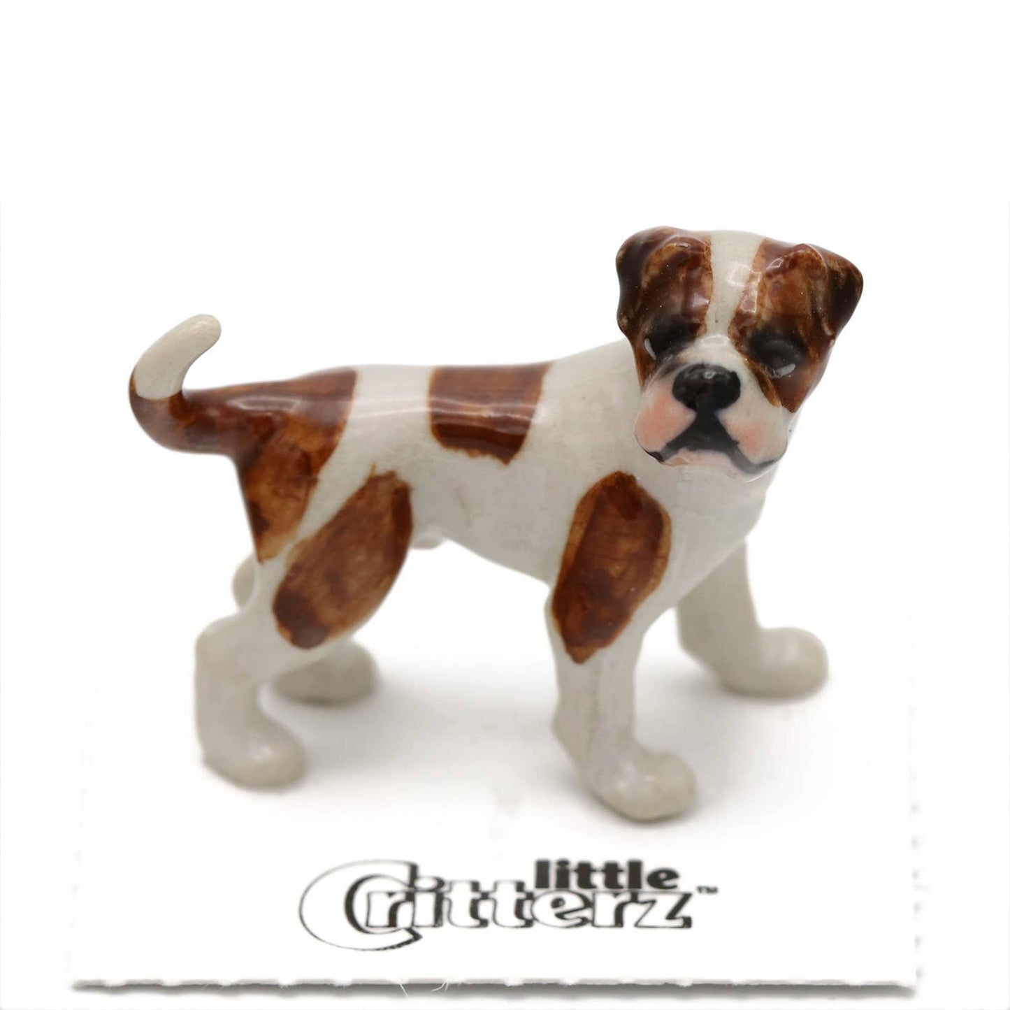 Aspen American Bulldog Porcelain Miniature