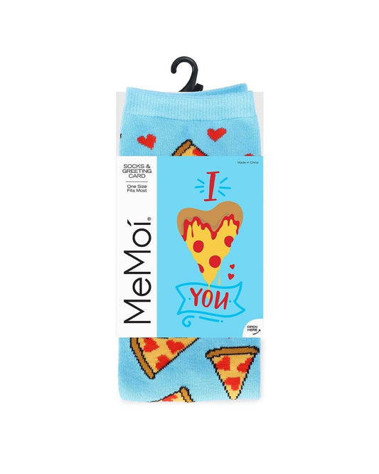 Women's U Gotta Pizza My Heart Greeting Card Socks