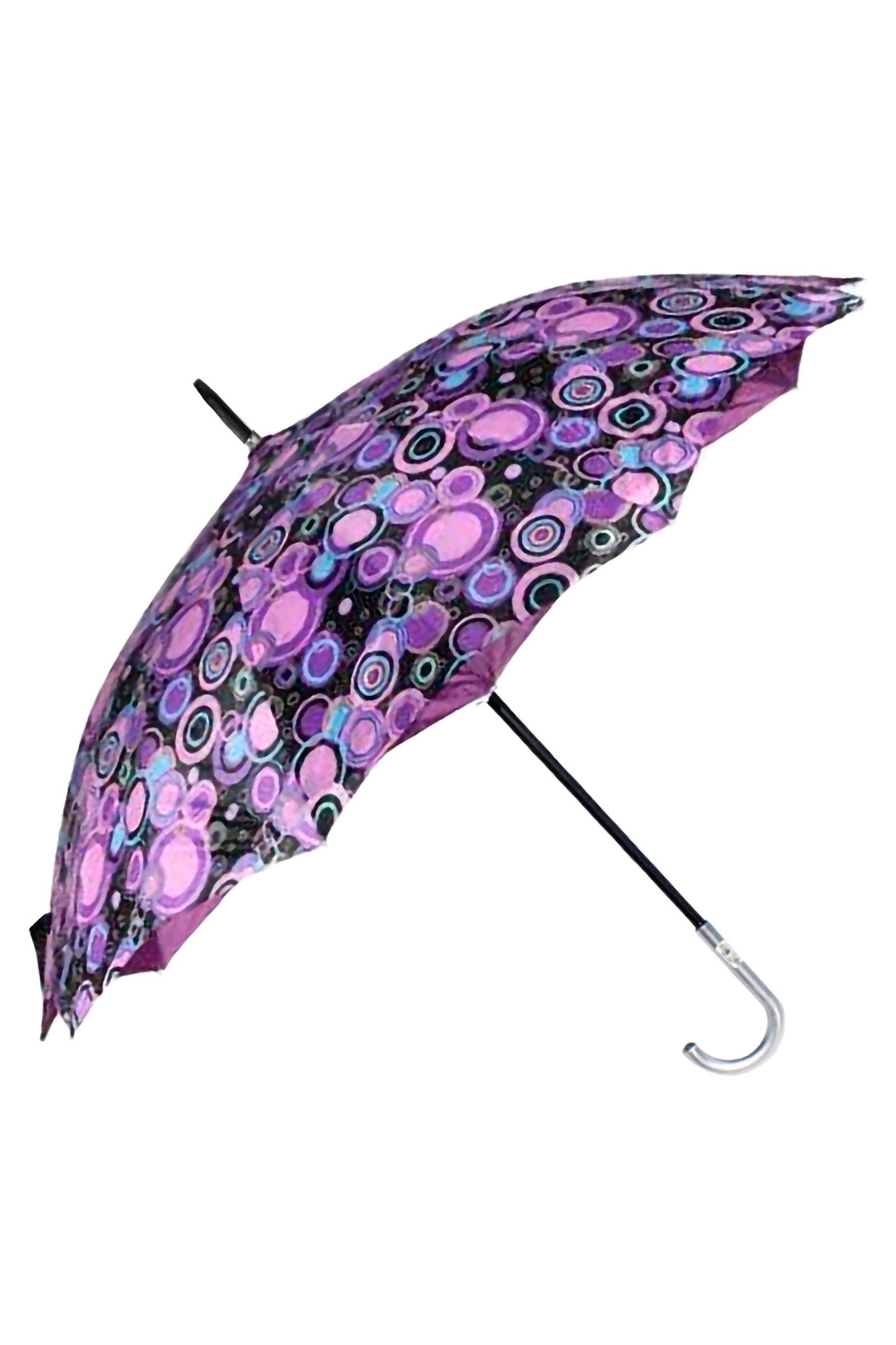 Cap Zone - Floral Double Layer 16-Panel Umbrella - 23.5 Inch
