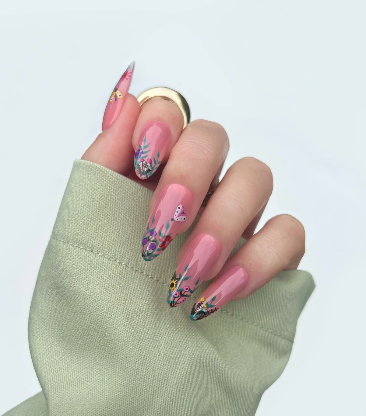 Deco Beauty - Nail Art Stickers - Wildflower