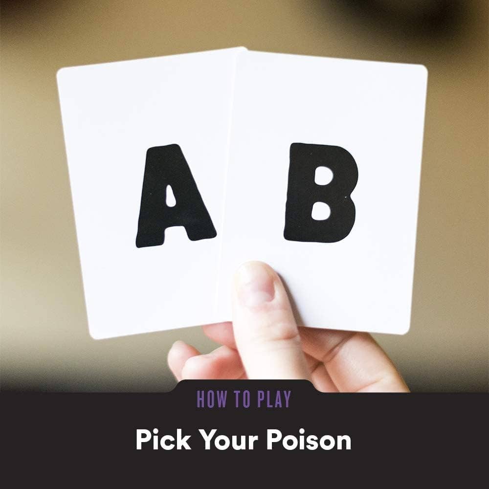 PICK YOUR POISON | ON-THE-GO EDITION: Tuck Box Family Game