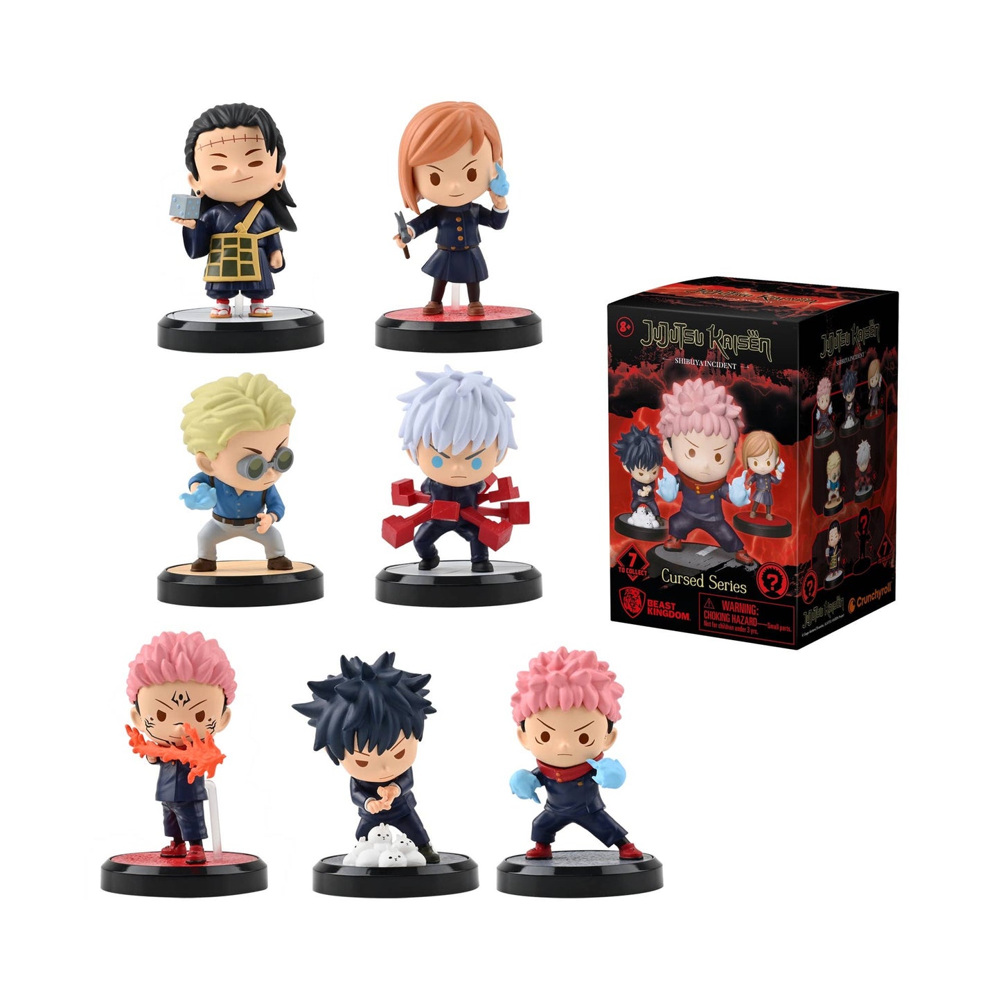 YuMe Jujutsu Kaisen Bobble Hero Window Box Collectible