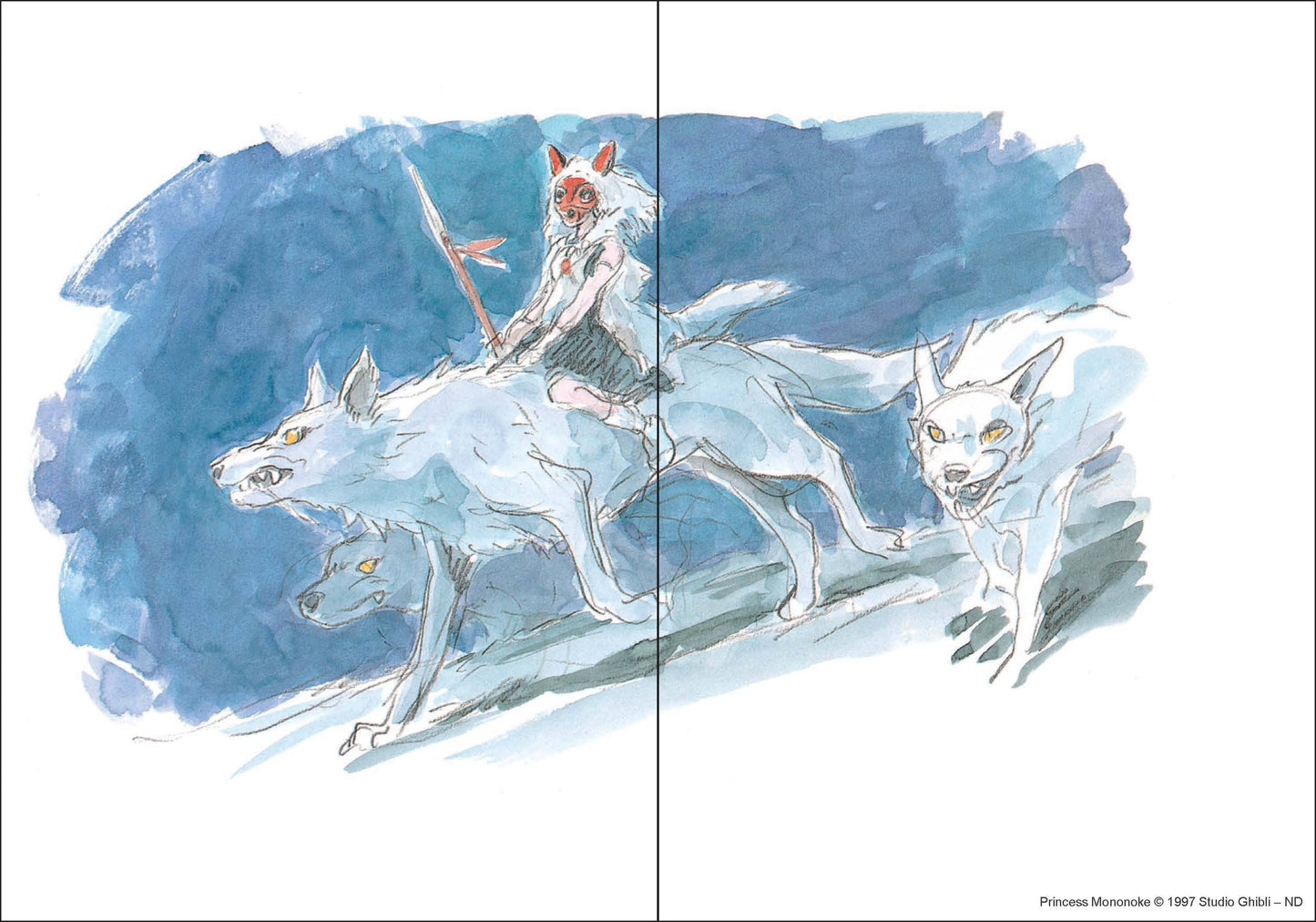 Studio Ghibli Princess Mononoke Journal
